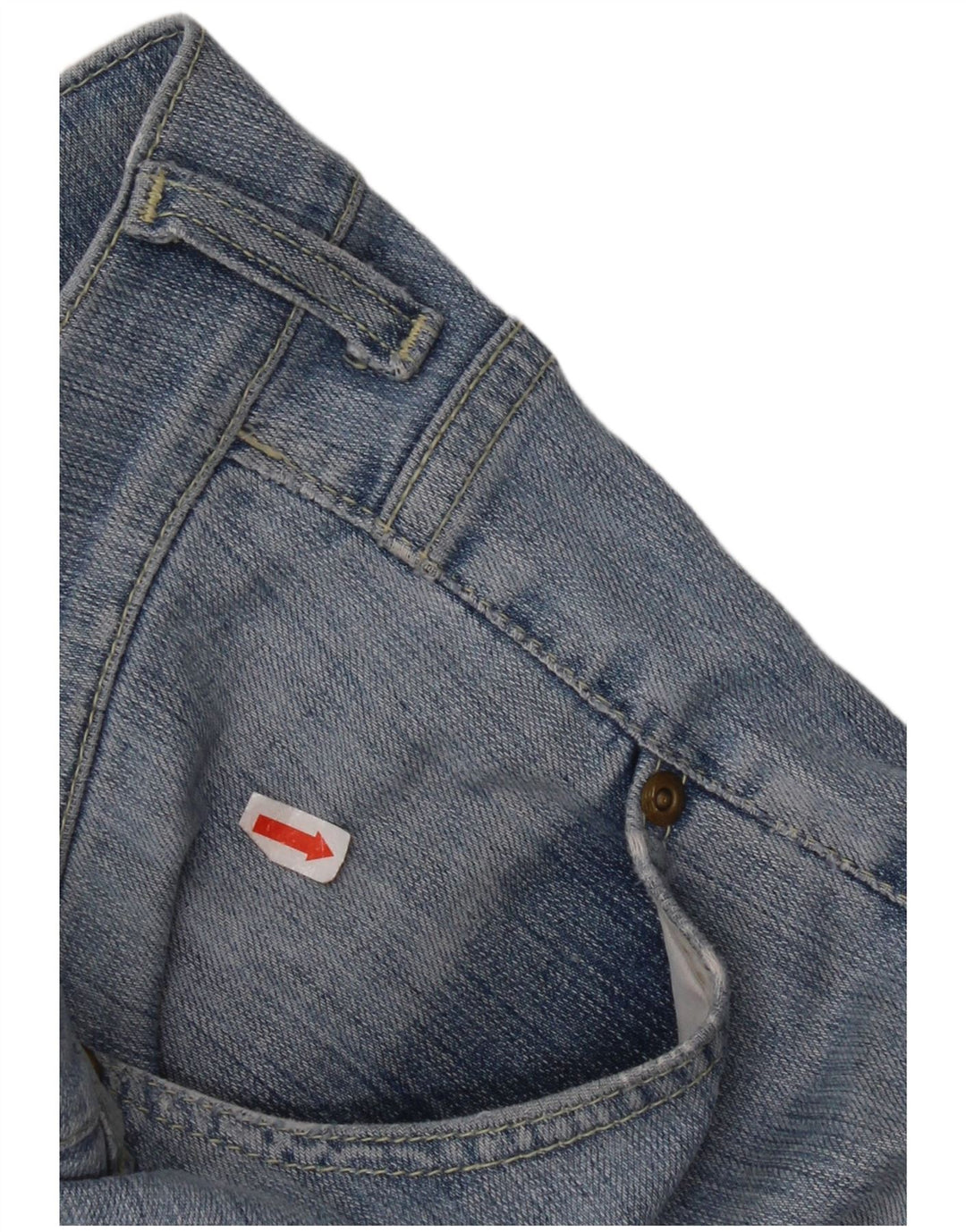 LEE Mens Brooklyn Straight Jeans W34 L29 Blue Cotton