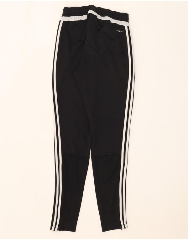 Pantaloni della tuta da donna Adidas Climacool UK 4 XS Black Colourblock