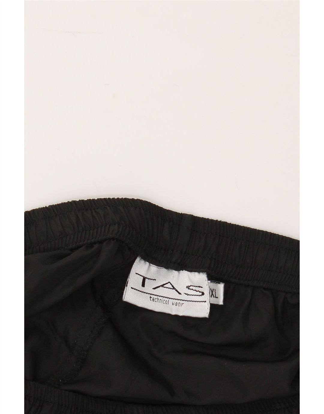 VINTAGE Mens Graphic Tracksuit Trousers XL  Black Polyester Vintage Vintage and Second-Hand Vintage from Messina Hembry 