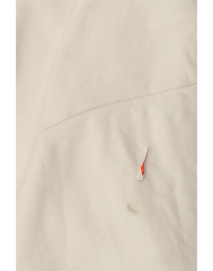 Maglione con cappuccio grafico da uomo Levi's grande in cotone bianco