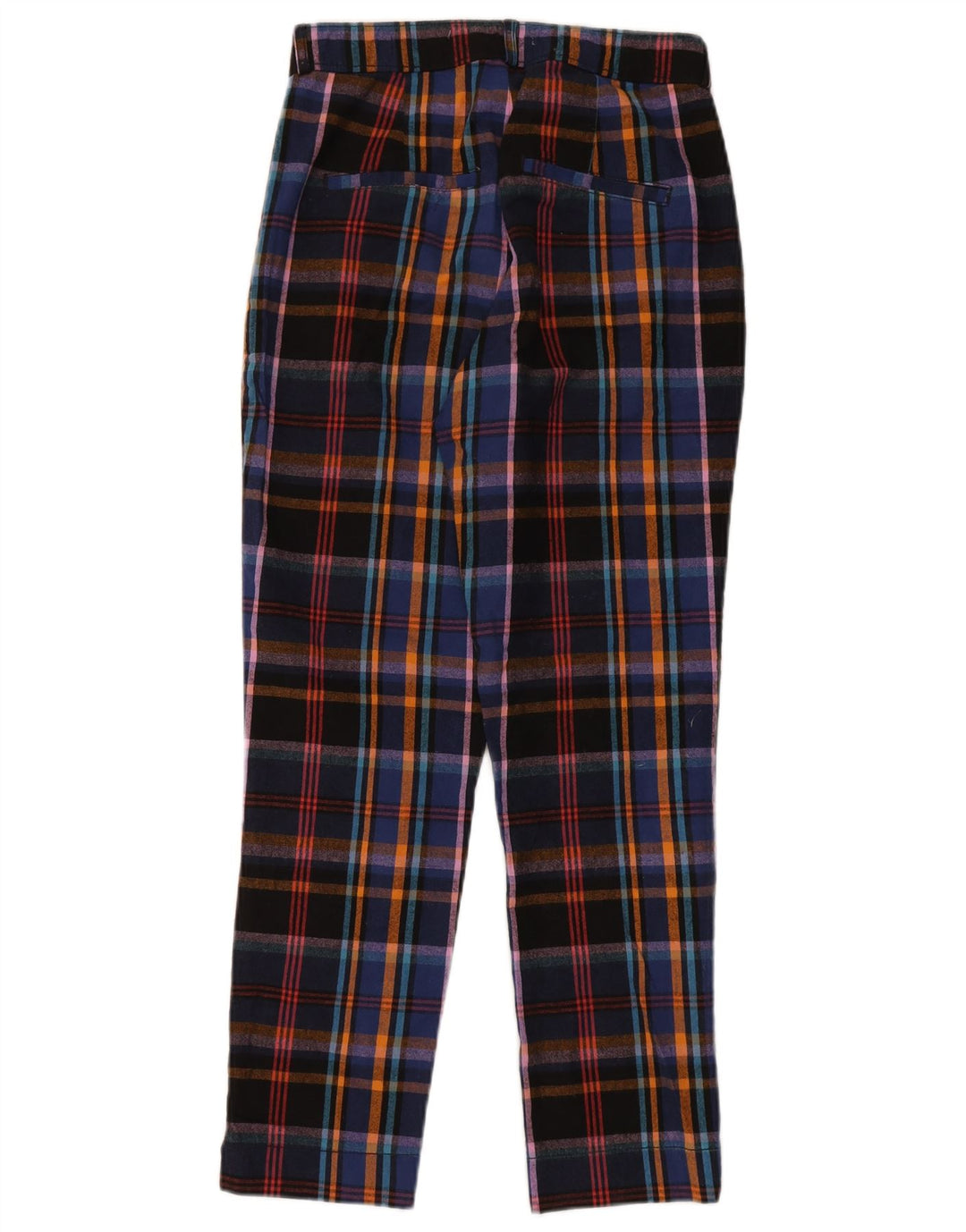 Pantaloni corti Hollister da donna Small W27 L25 scozzese multicolore