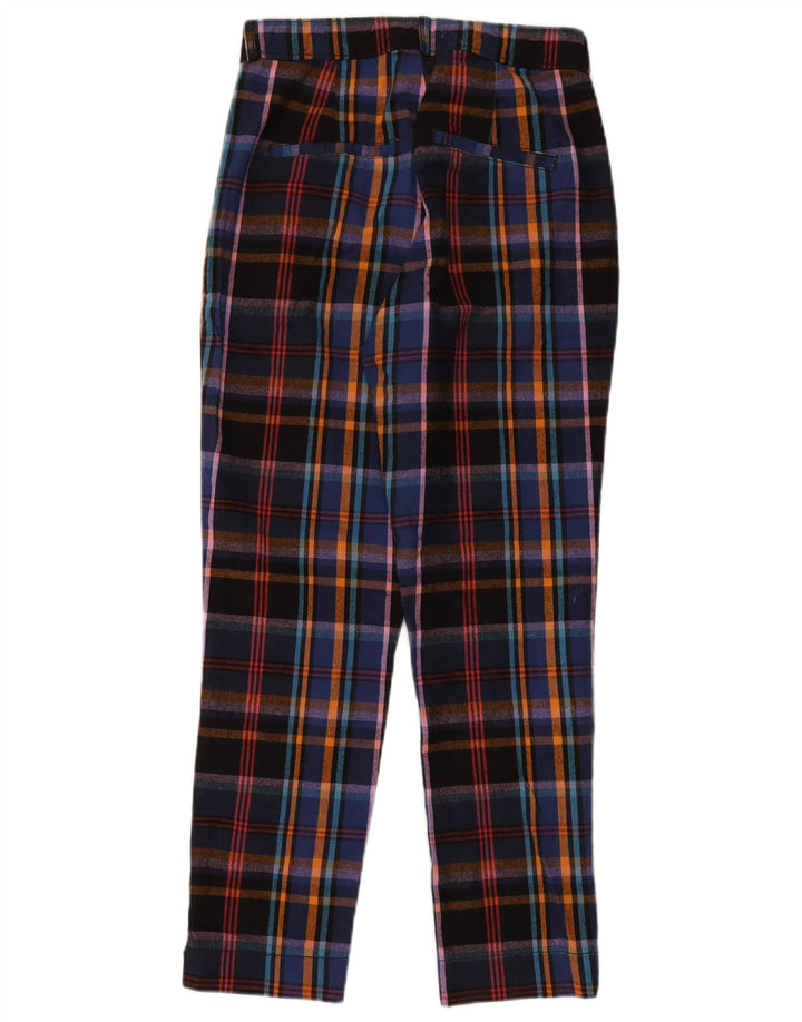 Pantaloni corti Hollister da donna Small W27 L25 scozzese multicolore