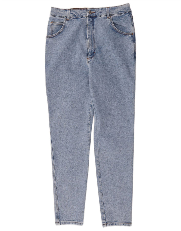 Jeans affusolati da donna vintage EU 38 medio W30 L30 cotone blu