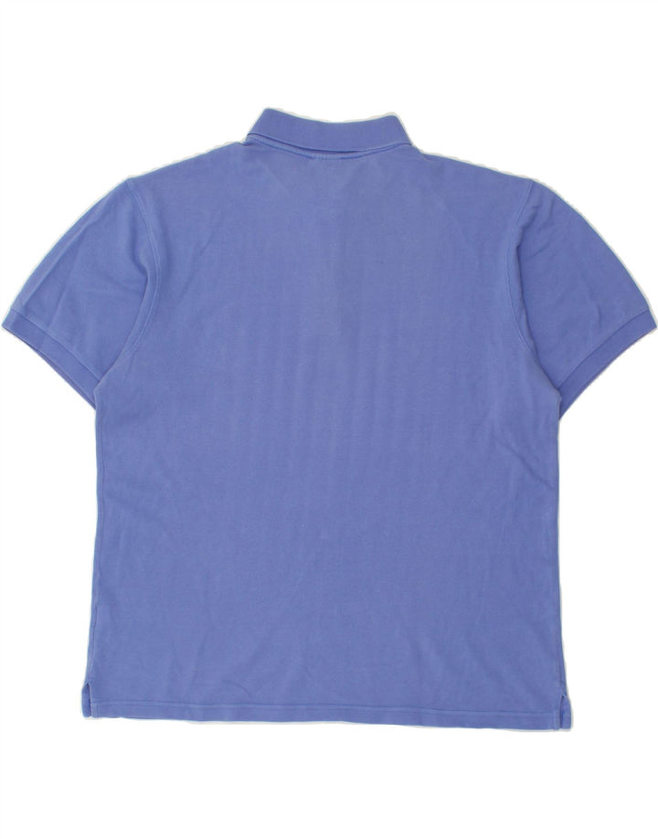 CHAMPION Mens Polo Shirt XL Blue Cotton Vintage Champion and Second-Hand Champion from Messina Hembry 