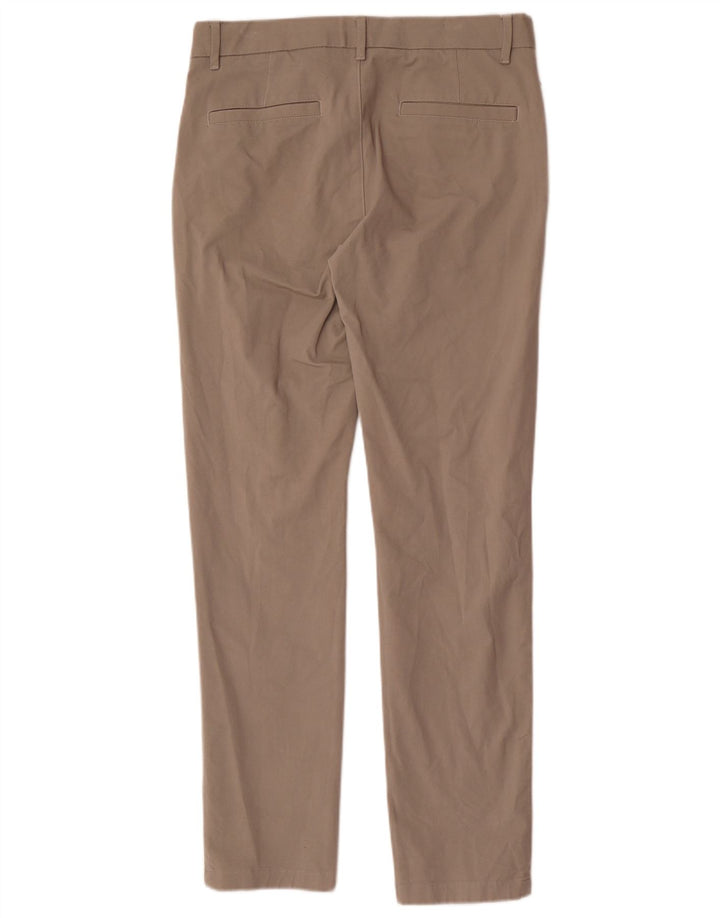 Pantaloni chino slim da uomo Marks & Spencer W32 L31 cotone grigio