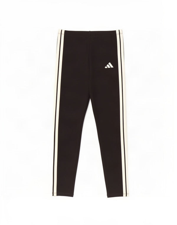 Leggings corti Adidas da donna UK 12/14 cotone nero medio