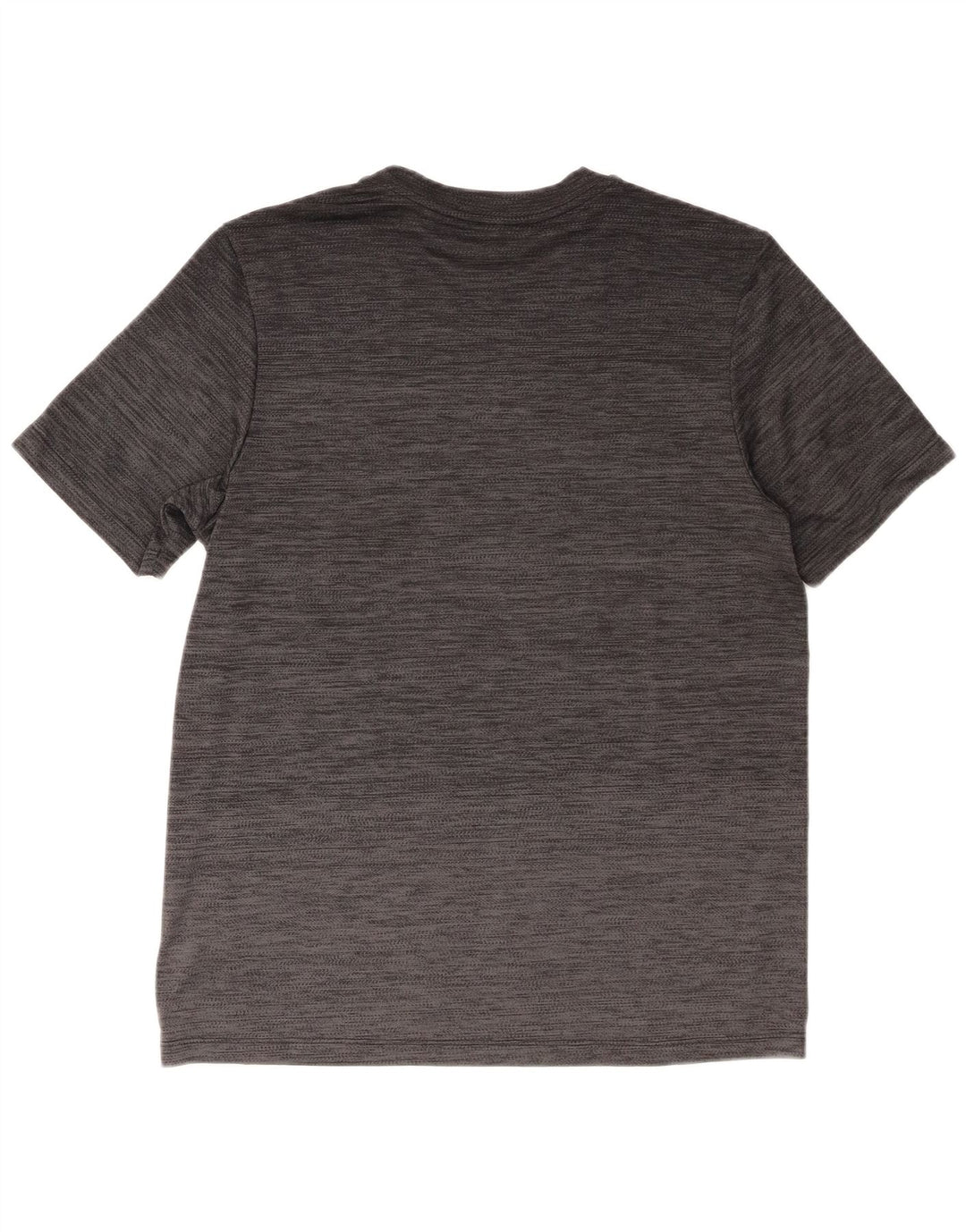 T-shirt da uomo Adidas Top in poliestere chiazzato grigio medio