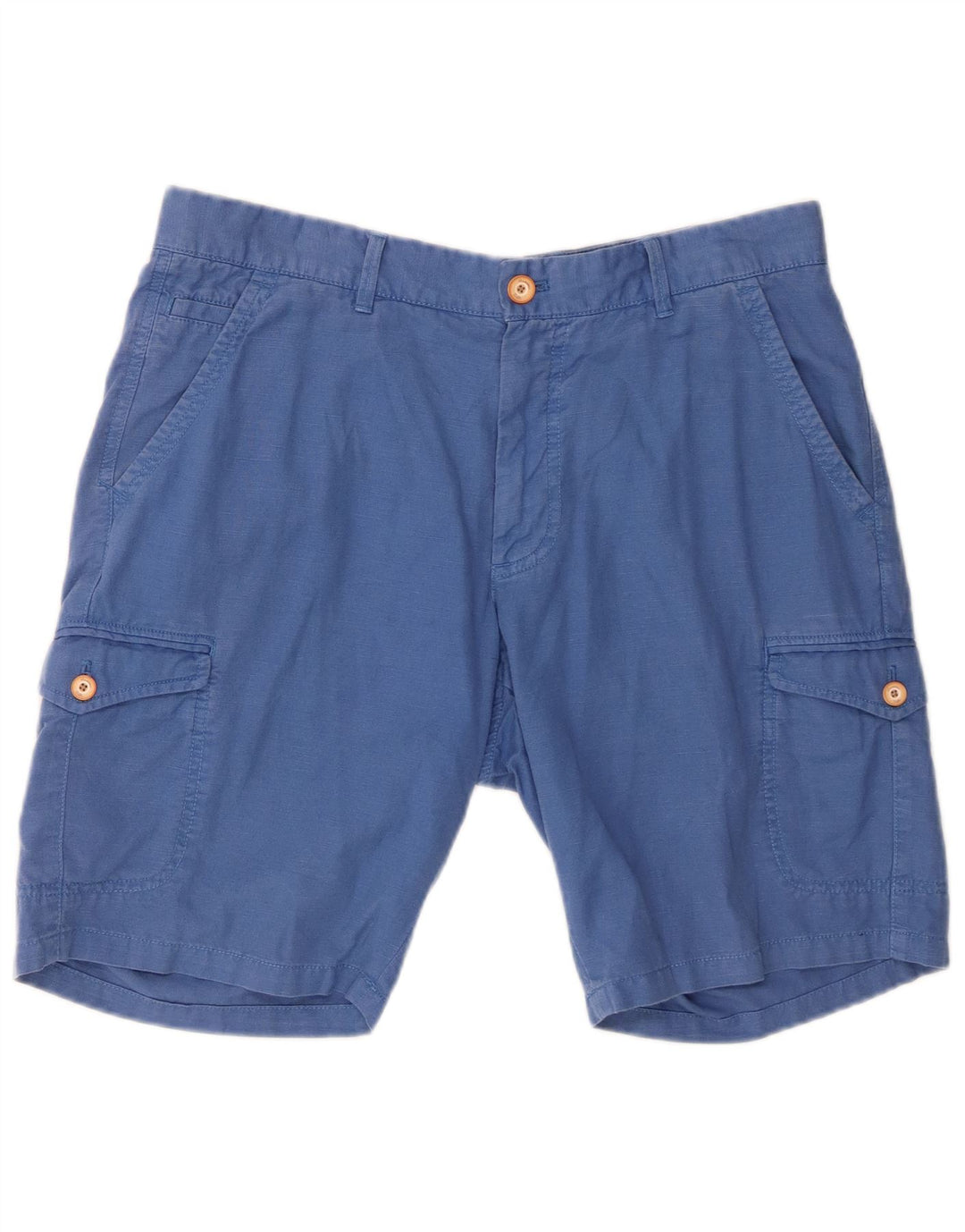 Pantaloncini cargo da uomo Massimo Dutti EU 42 Large W32 Blu