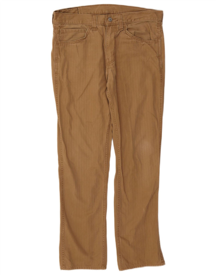 Levi's Uomo 511 Pantaloni Casual Slim W34 L29 Marrone