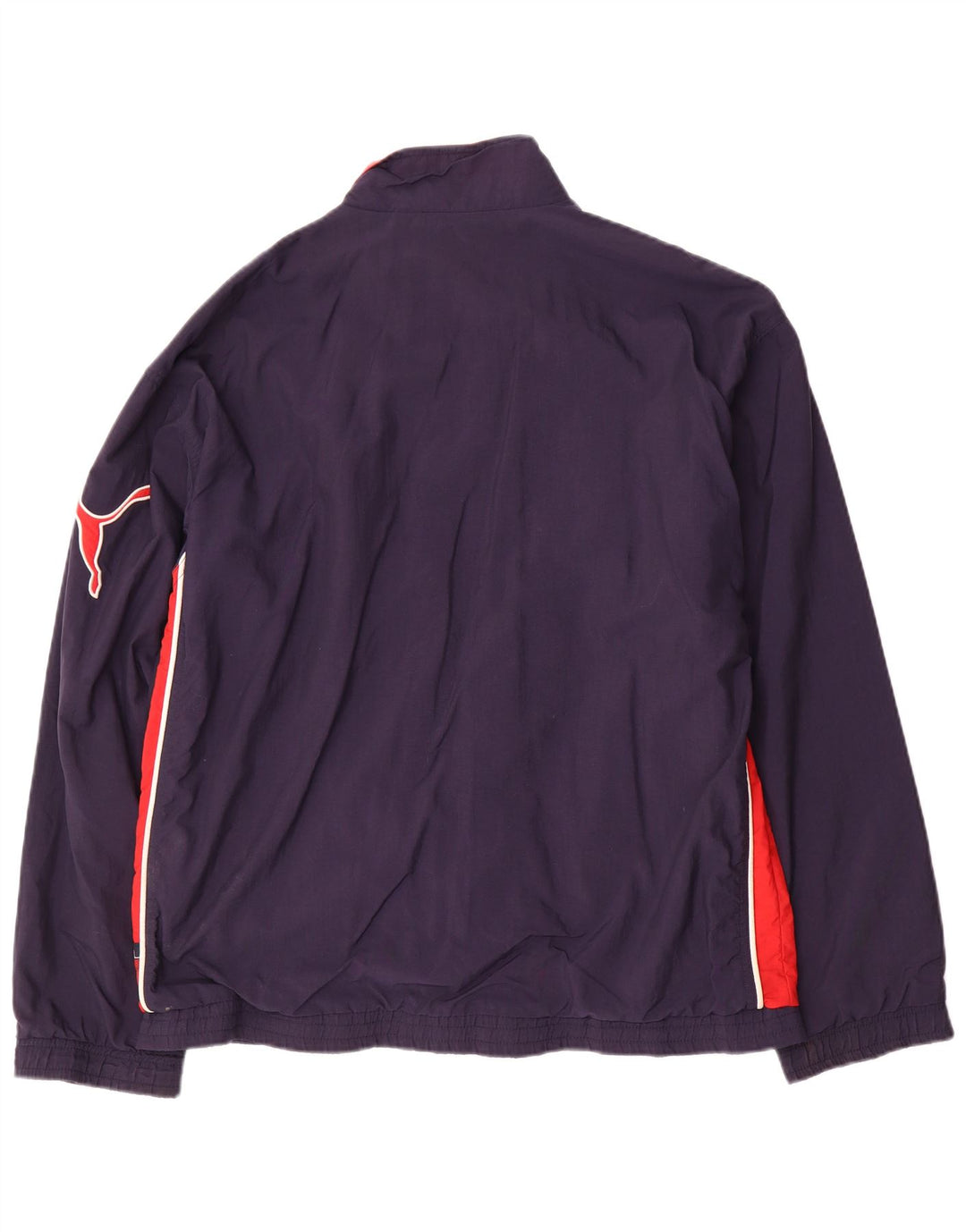 Giacca da tuta da uomo Puma Large color block blu navy