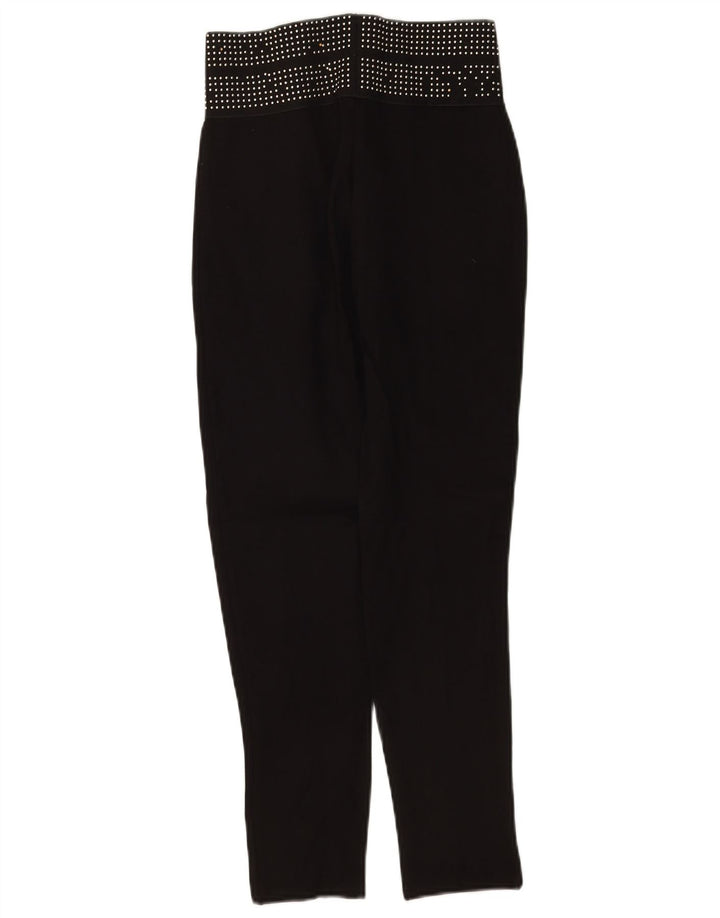 Pantaloni skinny corti da donna Zara medi W28 L25 neri