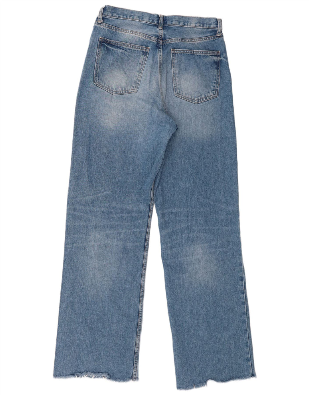 Jeans dritti da donna Zara EU 40 medi W30 L33 Blu