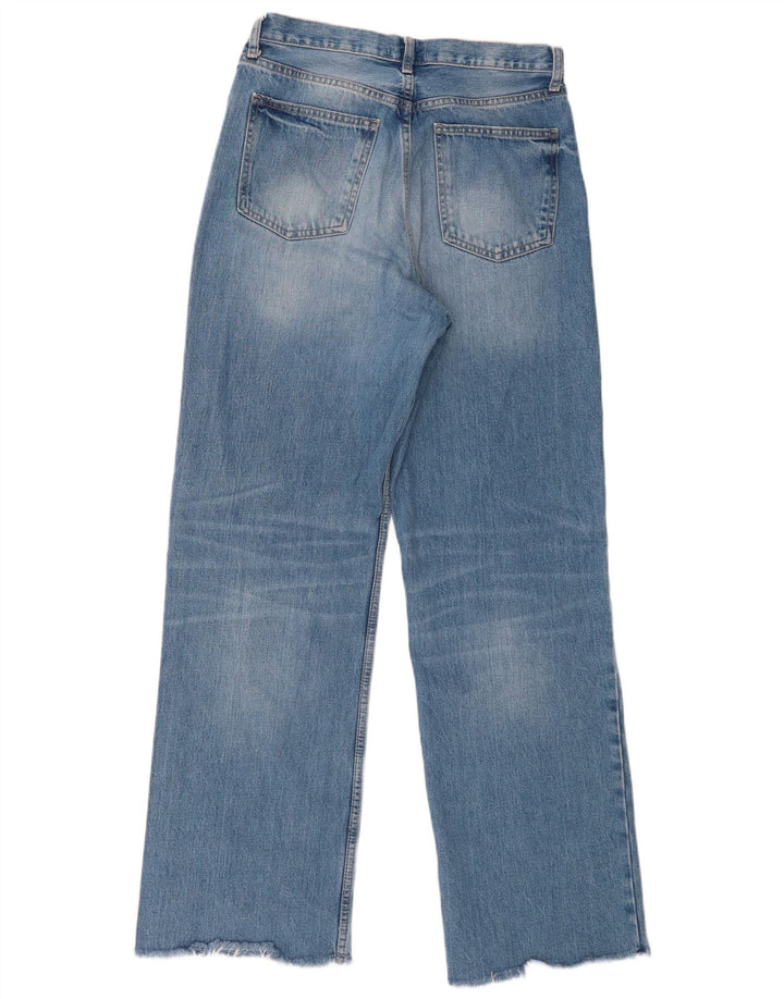 Jeans dritti da donna Zara EU 40 medi W30 L33 Blu