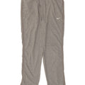 Pantaloni da tuta da uomo NIKE Large in cotone grigio
