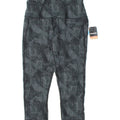 REEBOK Womens Capri Leggings UK 10 Small  Blue Geometric Polyester Vintage Reebok and Second-Hand Reebok from Messina Hembry 