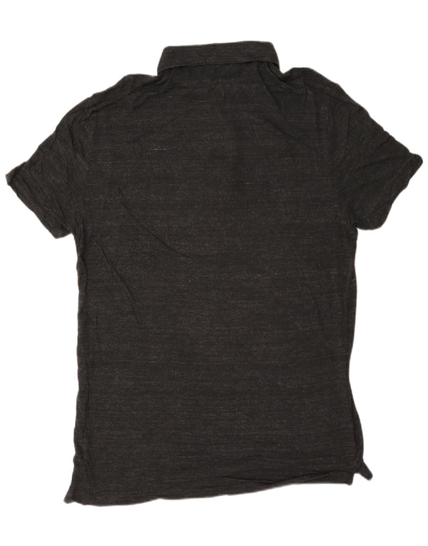 Polo da uomo All Saints grande grigia screziata