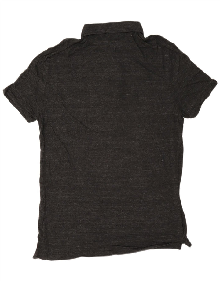 Polo da uomo All Saints grande grigia screziata