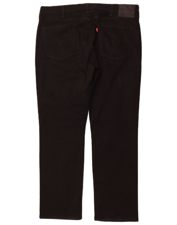 LEVI'S Jeans dritti da uomo 514 W38 L32 cotone nero