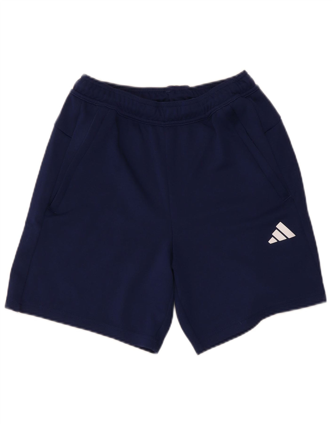 Pantaloncini sportivi Adidas Aeroready da uomo piccoli in poliestere blu navy