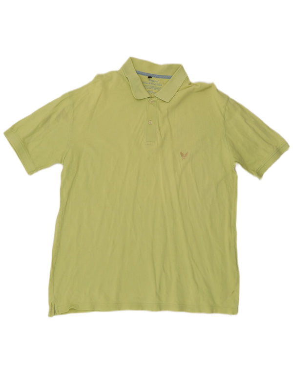 Polo da uomo Avirex XL in cotone verde