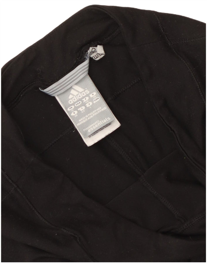 Pantaloni da tuta Adidas Climalite Capri da donna UK 12 medio nero