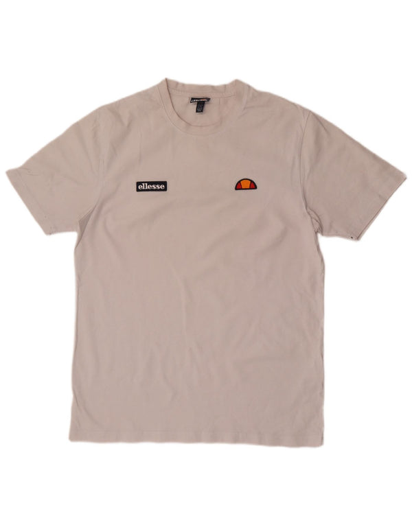 T-shirt da uomo Ellesse Top XL in cotone bianco