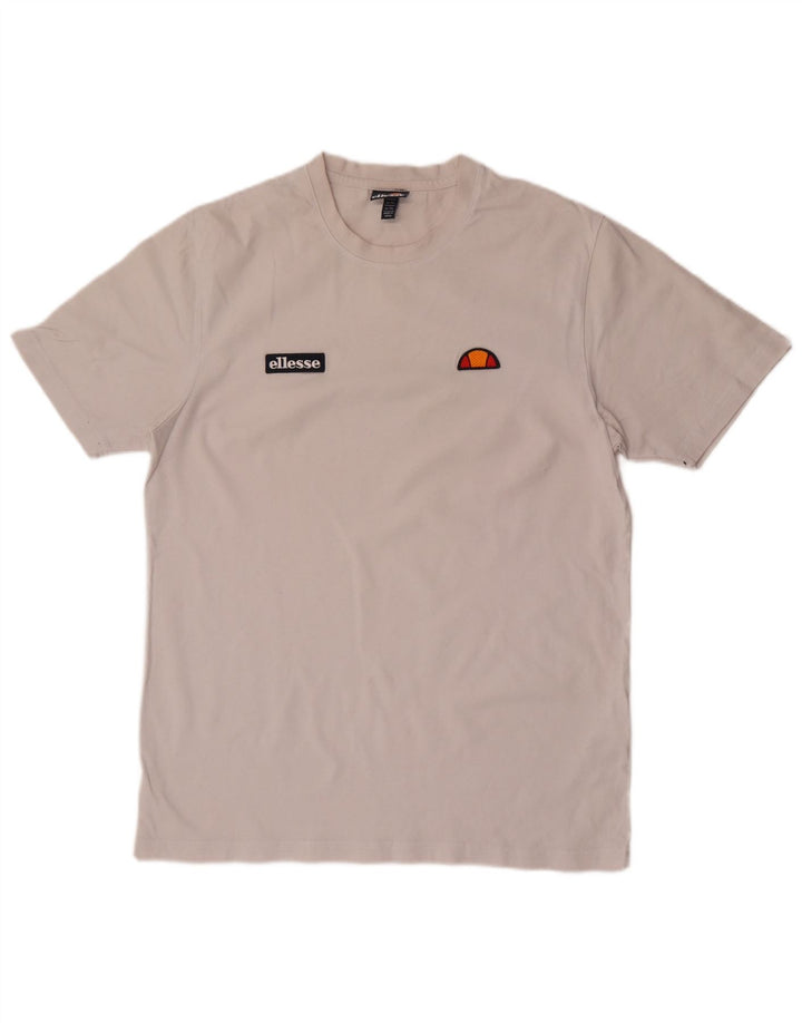 T-shirt da uomo Ellesse Top XL in cotone bianco