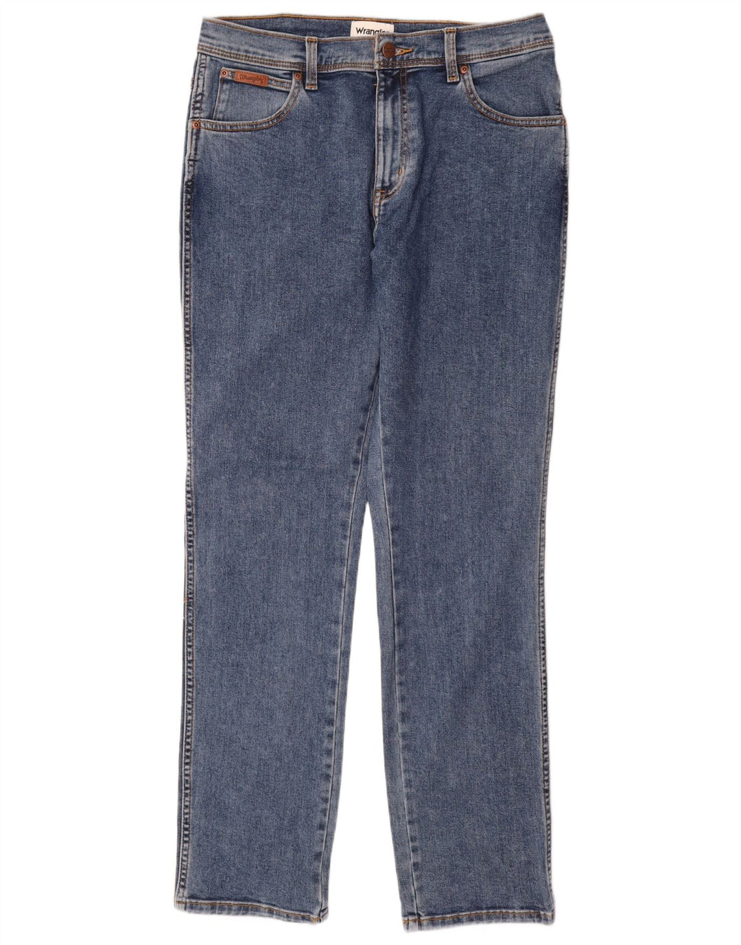 Jeans Wrangler Texas Slim da uomo W32 L32 in cotone blu