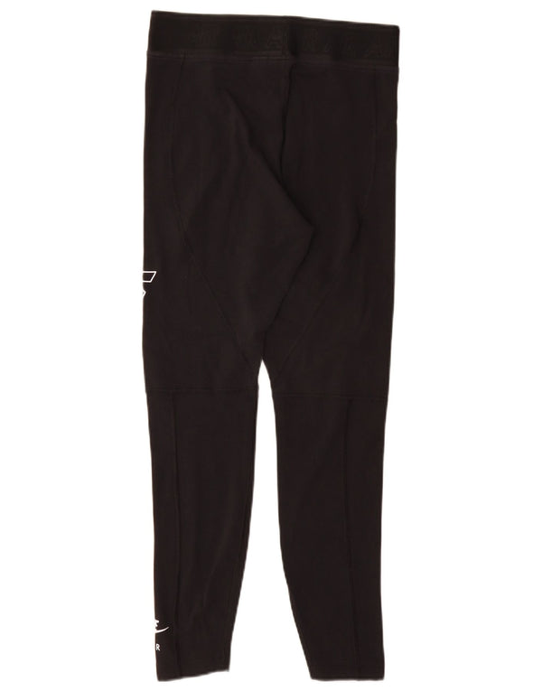 Leggings grafici da donna Nike UK 12 cotone medio nero