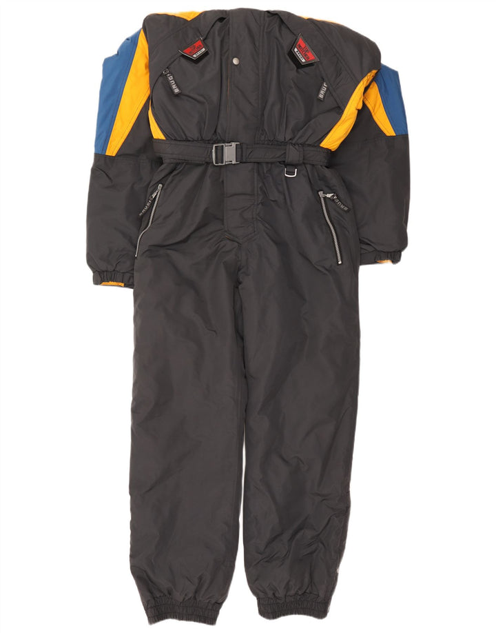 Tuta da sci con cappuccio da uomo Brugi IT 54 2XL Poliammide color block grigio