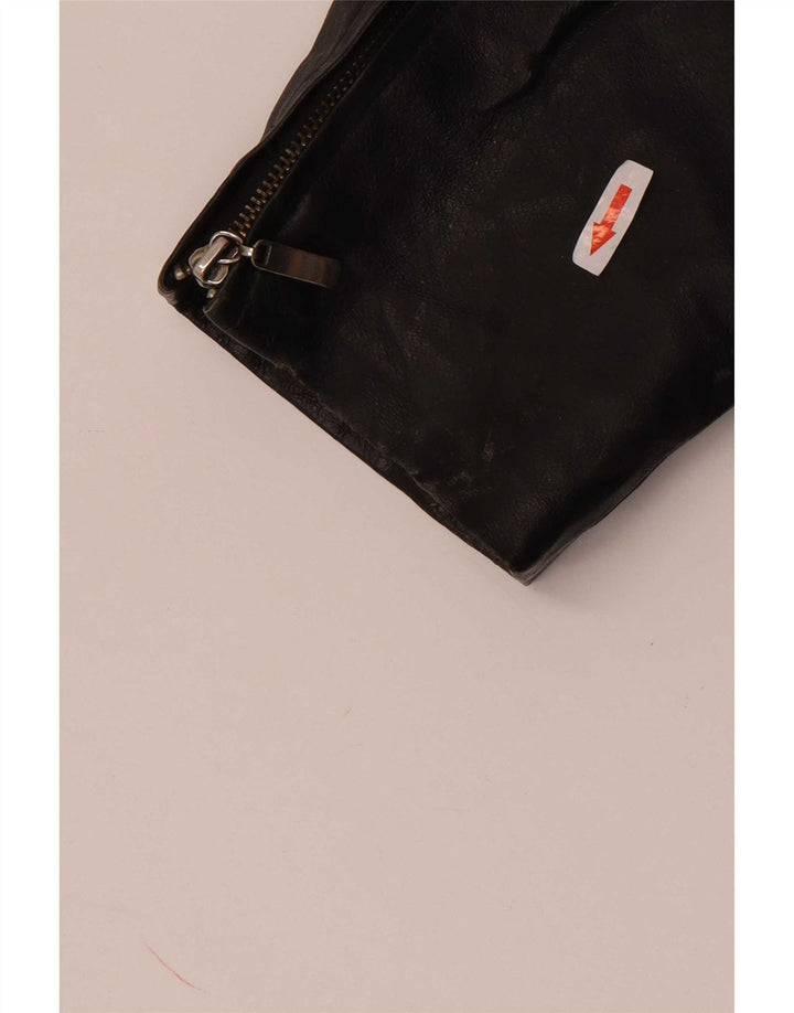 Giacca in pelle da uomo Conbipel UK 38 pelle nera media