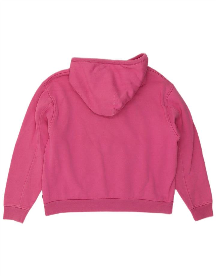 Maglione oversize con cappuccio da donna LEVI'S UK 6 XS cotone rosa