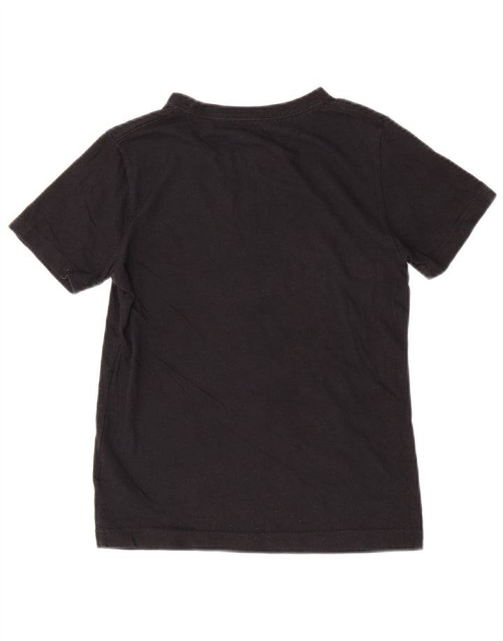 T-shirt grafica Jordan da ragazzo, 8-9 anni, piccola, in cotone nero
