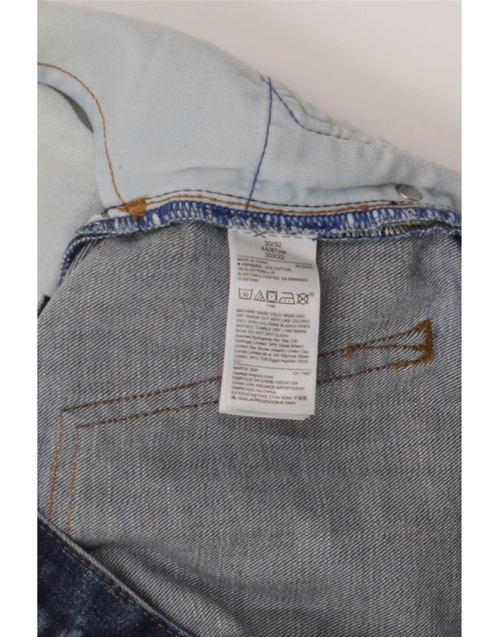 Jeans slim da uomo Gap W30 L32 blu elastan