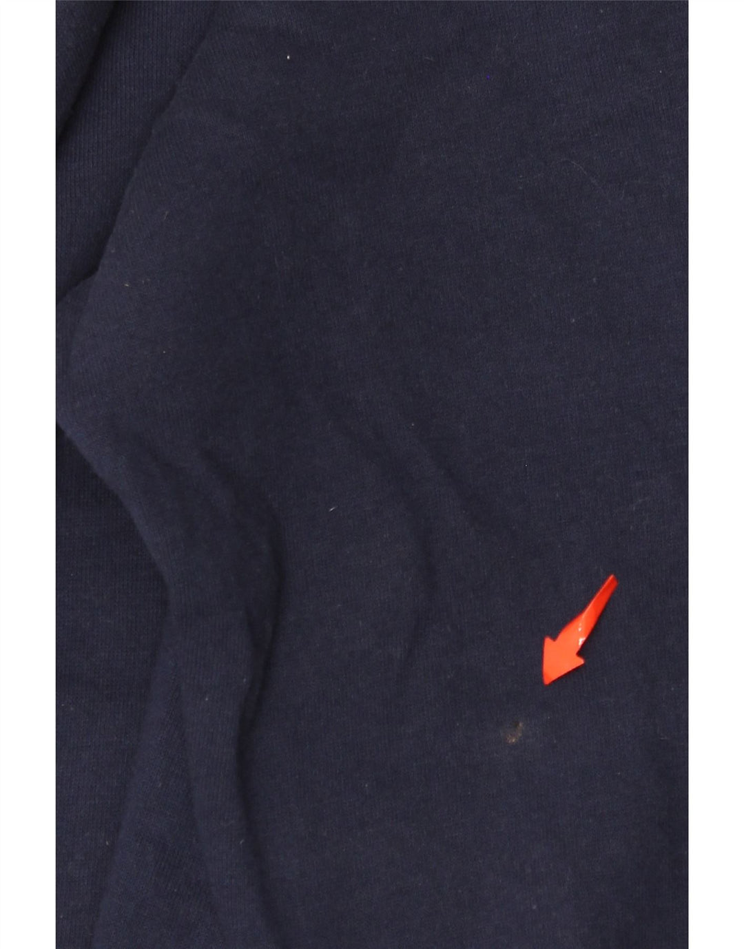 RUSSELL ATHLETIC Maglione con cappuccio e zip Dri-Power da uomo di grandi dimensioni in cotone blu navy