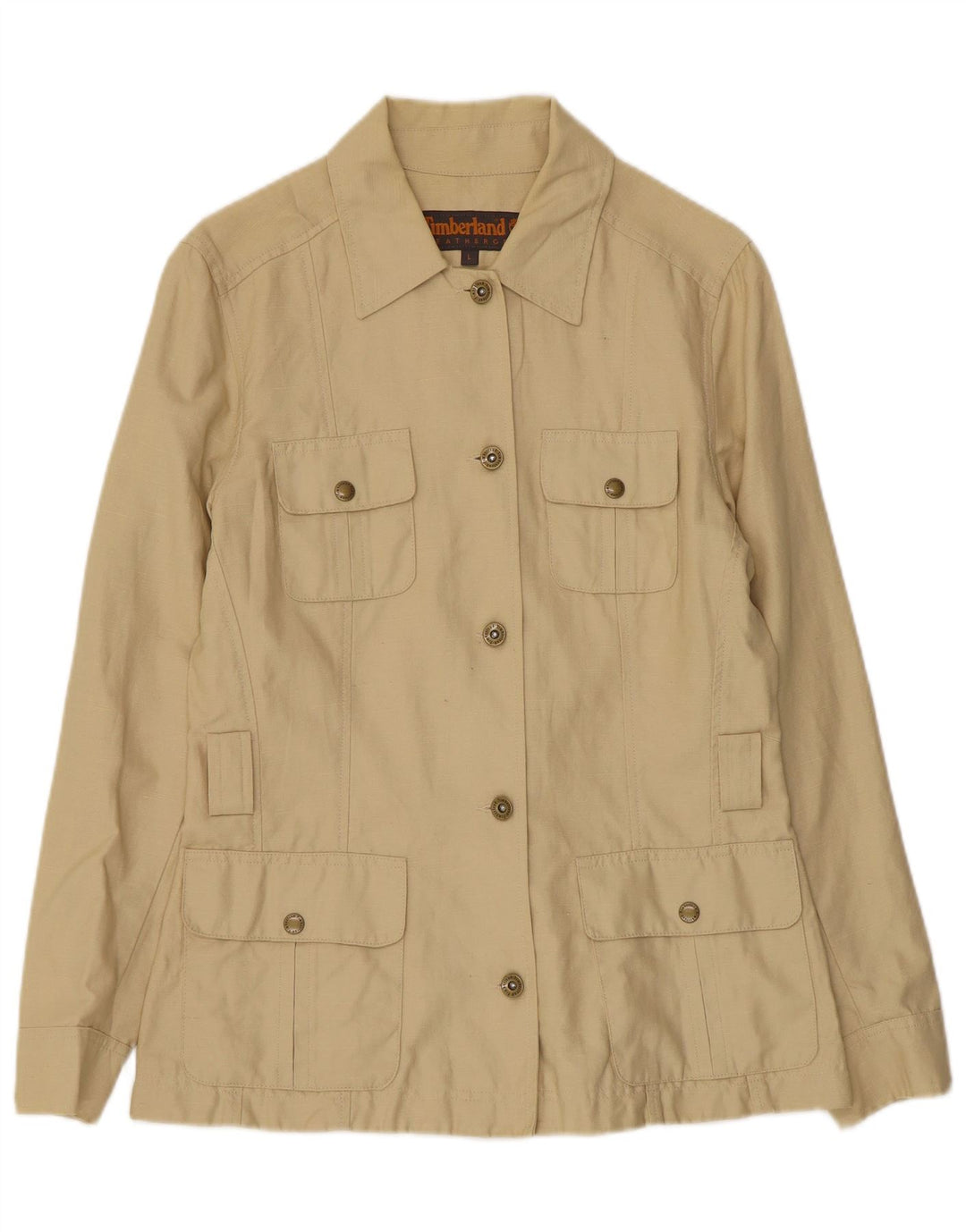 Giacca utility da donna Timberland UK 14 Large Beige Lino