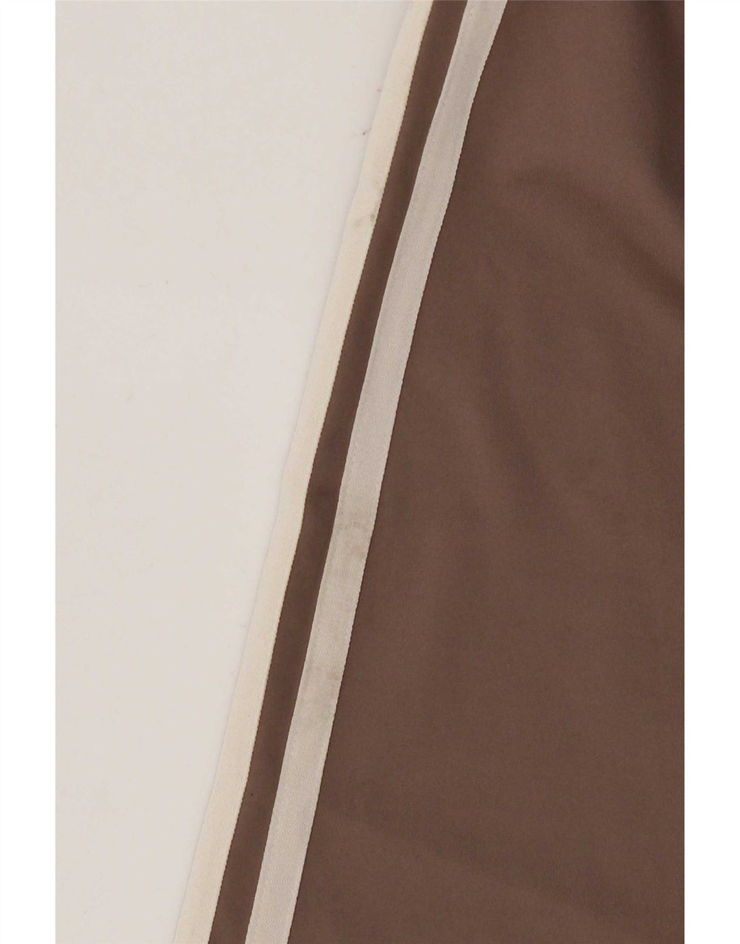 Pantaloni da tuta Adidas da donna Flare UK 12 Poliestere marrone medio