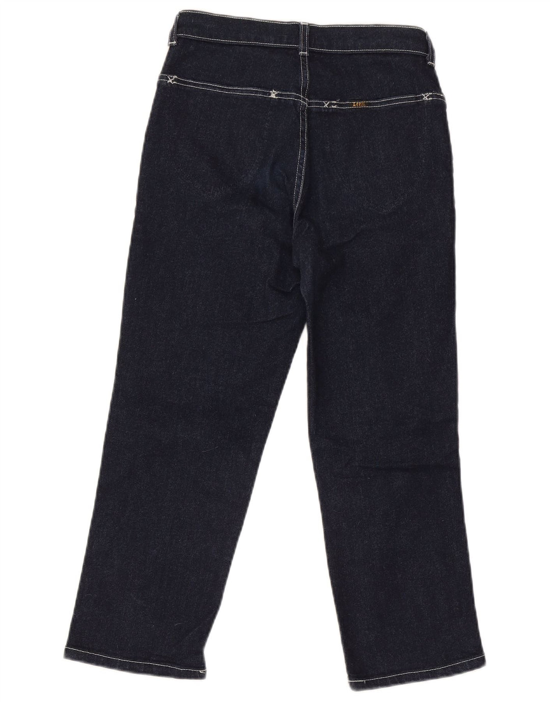 Jeans Capri da donna Lee W28 L23 cotone blu navy