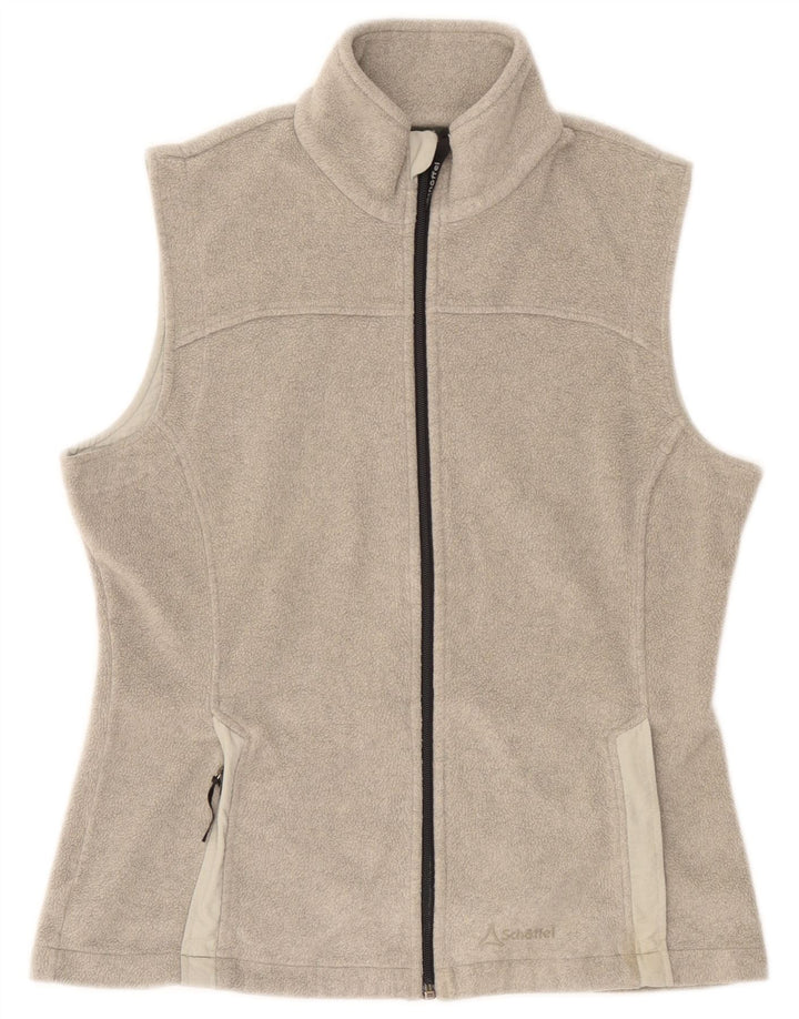 Gilet in pile da donna Schoffel EU 40 poliestere grigio medio