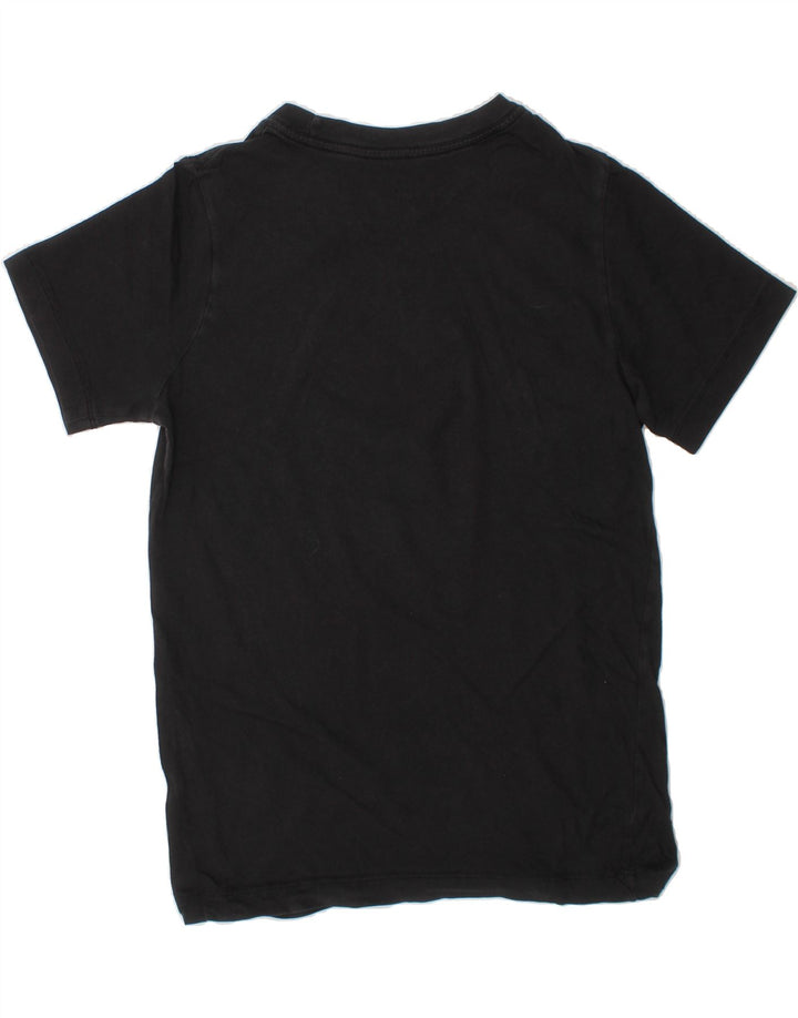 NIKE Boys Graphic T-Shirt Top 10-11 Years Medium Black Cotton Vintage Nike and Second-Hand Nike from Messina Hembry 
