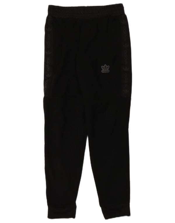 Pantaloni da tuta da uomo Adidas Joggers medio poliestere nero