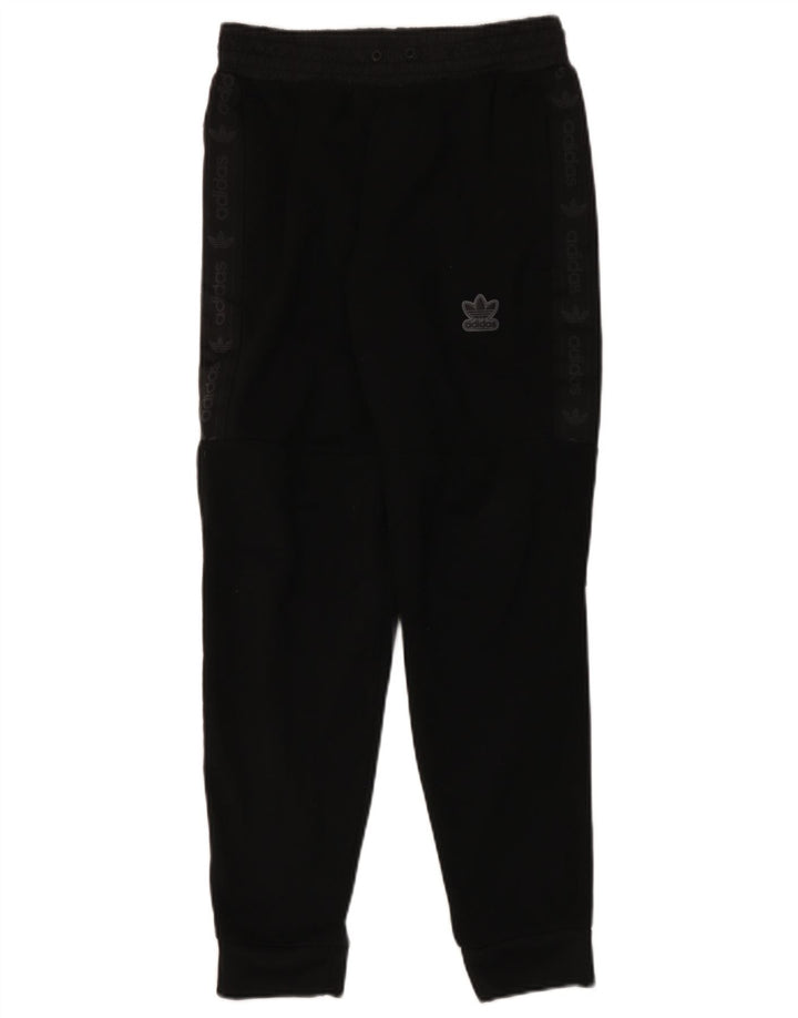 Pantaloni da tuta da uomo Adidas Joggers medio poliestere nero