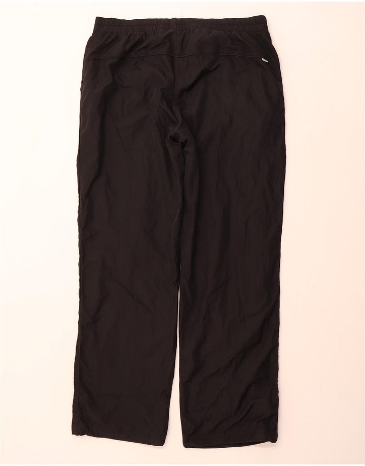 Pantaloni da tuta con grafica ADIDAS da uomo grandi in poliestere nero