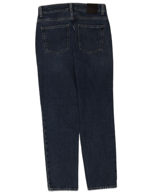 Jeans dritti da donna Massimo Dutti EU 36 XS W26 L26 Cotone blu