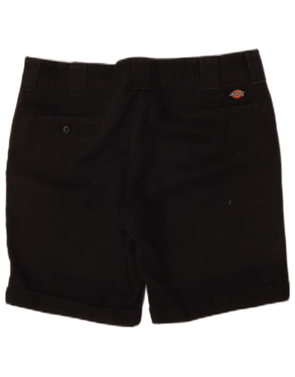 DICKIES Pantaloncini chino da uomo W34 grandi in cotone nero