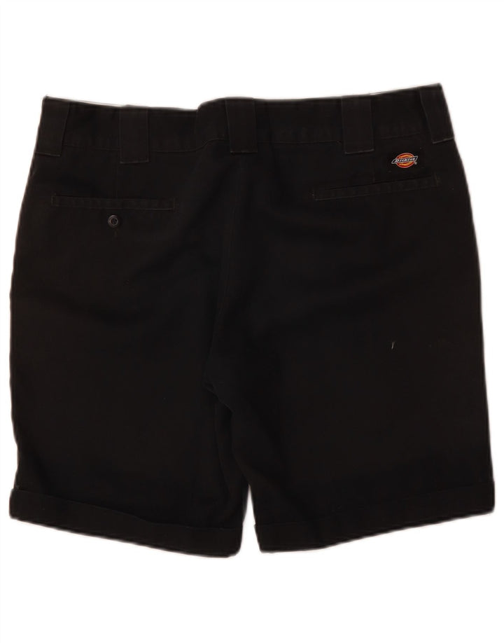 DICKIES Pantaloncini chino da uomo W34 grandi in cotone nero