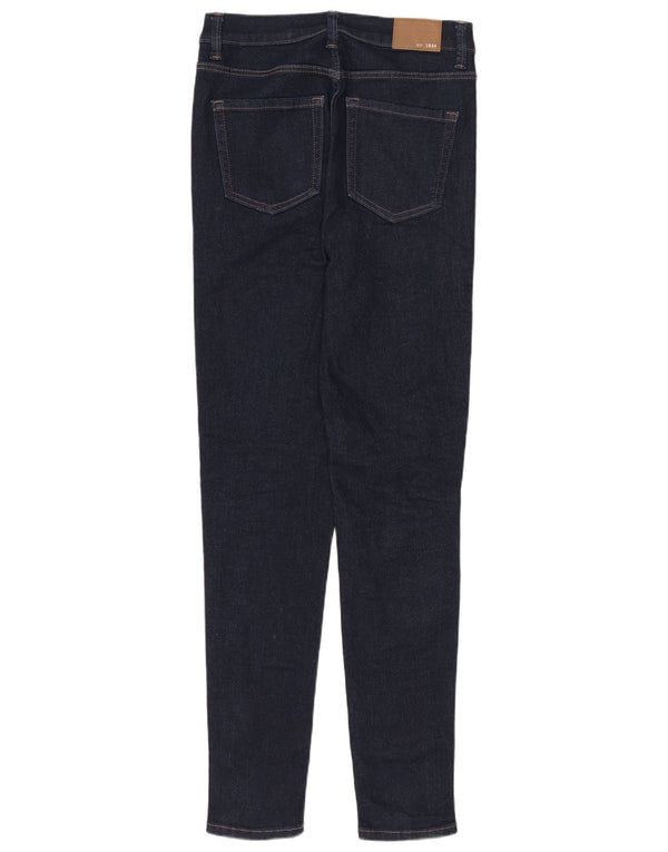 Jeans skinny Ivy da donna Marks & Spencer UK 8 piccoli W26 L28 blu navy