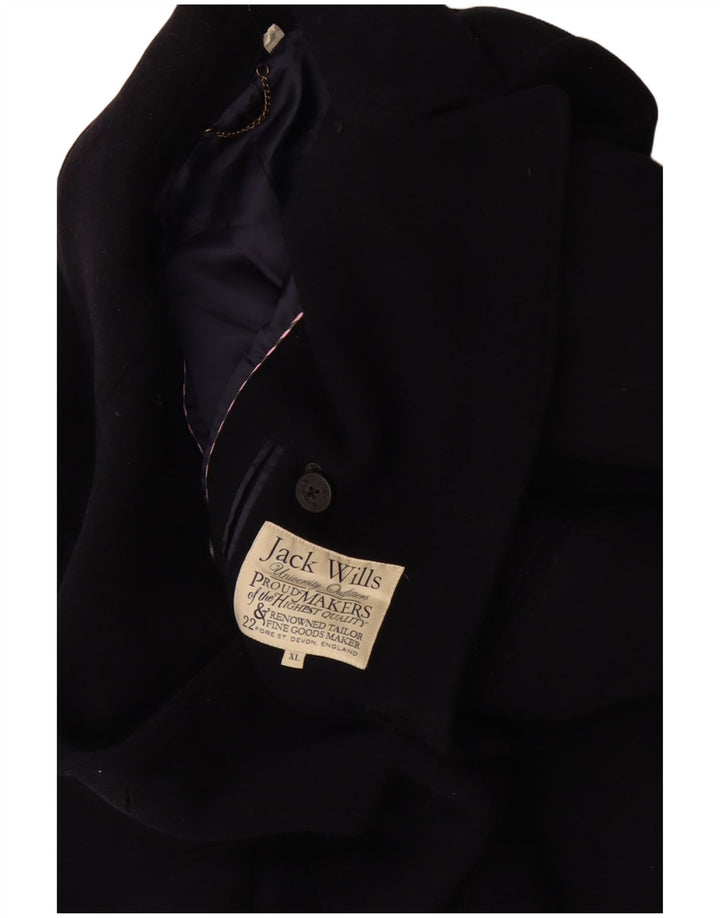 Cappotto da marinaio da uomo JACK WILLS UK 42 XL Blu navy