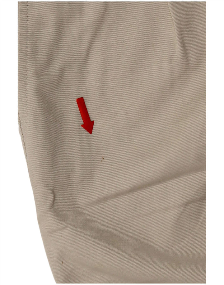 Pantaloncini chino con pegging da uomo Dockers W42 2XL cotone grigio