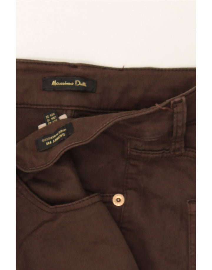 MASSIMO DUTTI Womens Skinny Jeans EU 38 Small W28 L31 Brown Vintage Massimo Dutti and Second-Hand Massimo Dutti from Messina Hembry 